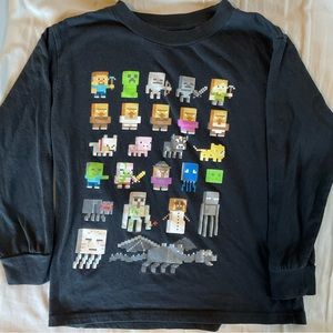 Minecraft Long Sleeve Shirt